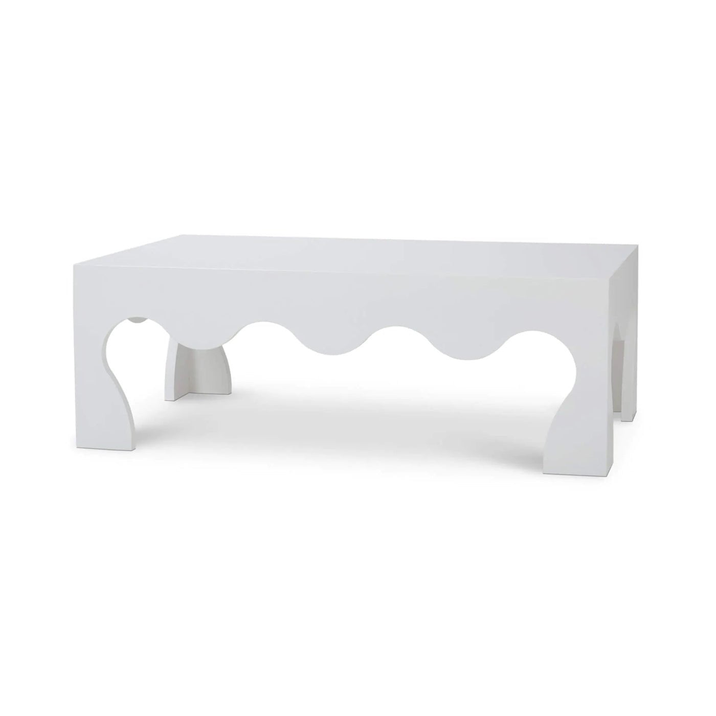Table basse moderne peinte