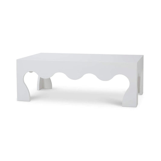 Table basse moderne peinte