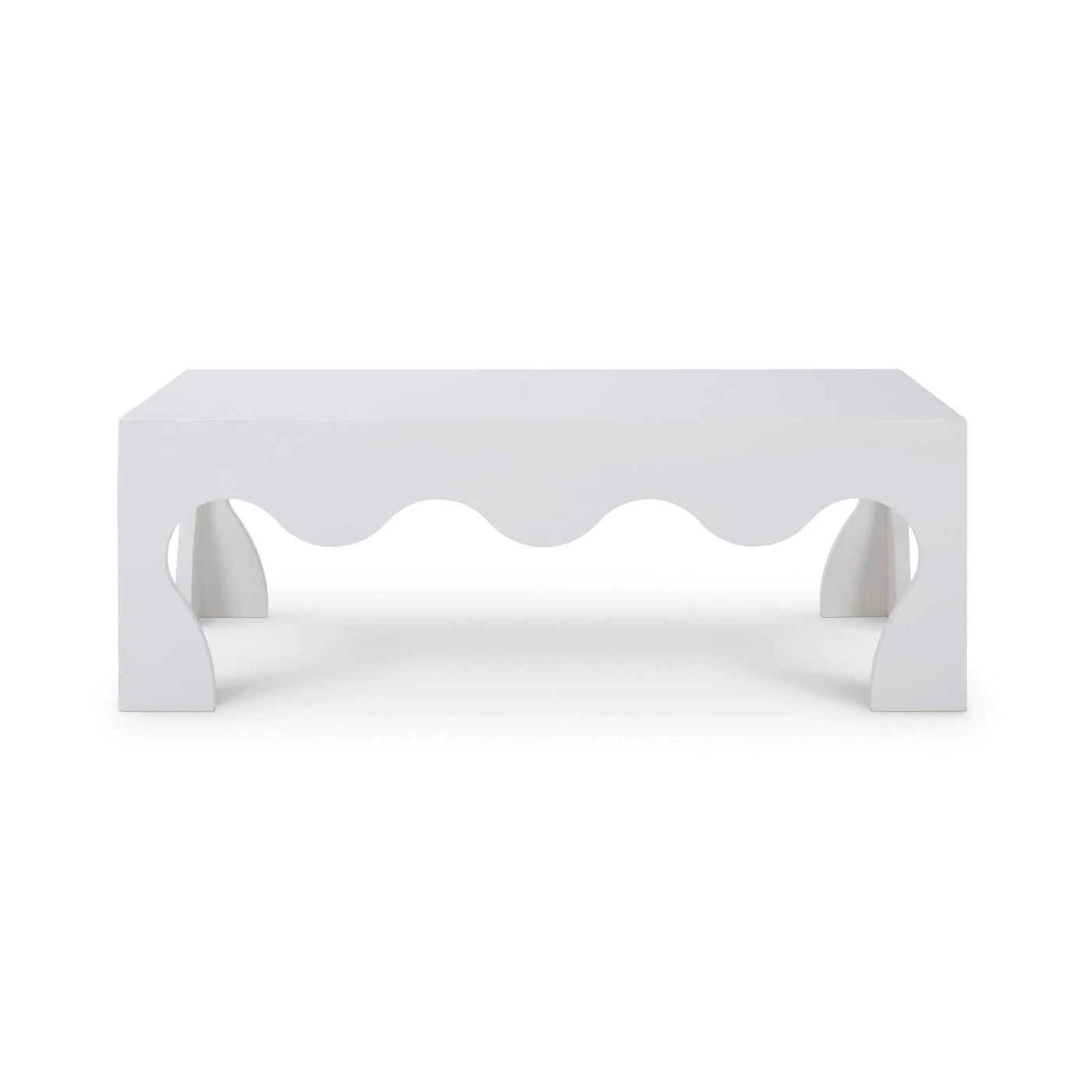 Table basse moderne peinte