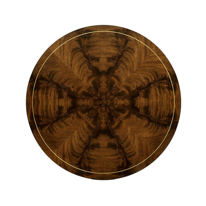 Table d'appoint ronde en acajou Regency