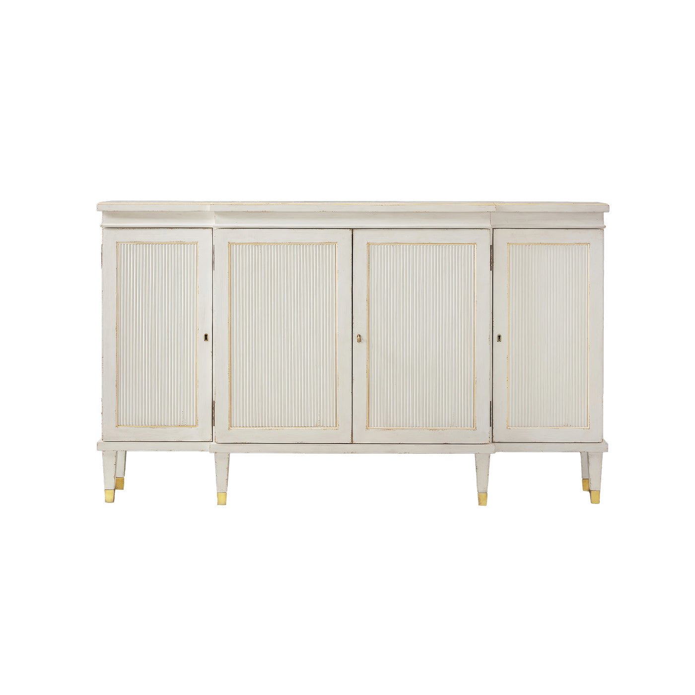 Regency Parcel Gilt Credenza