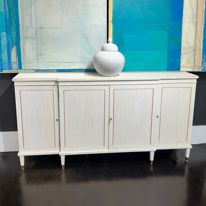 Regency Parcel Gilt Credenza