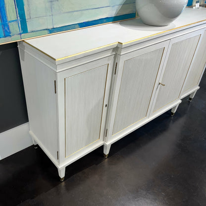 Regency Parcel Gilt Credenza