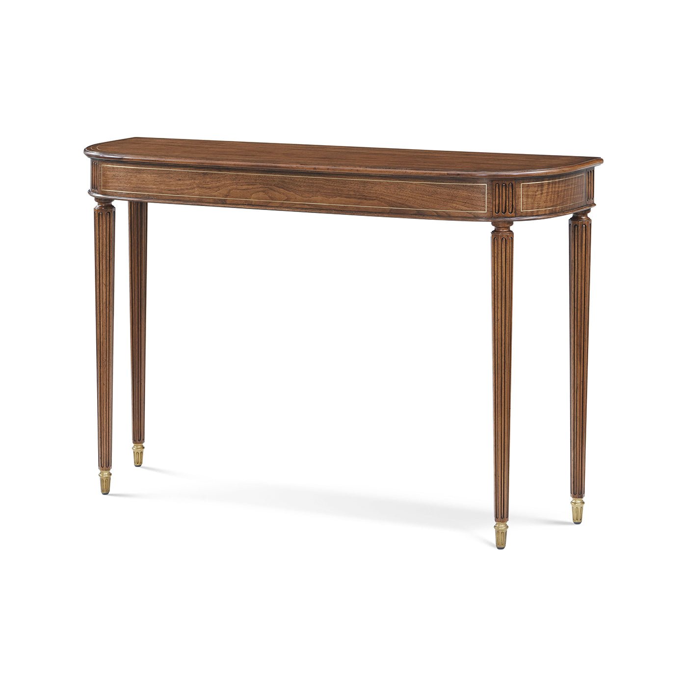 Console demi-lune de style Régence