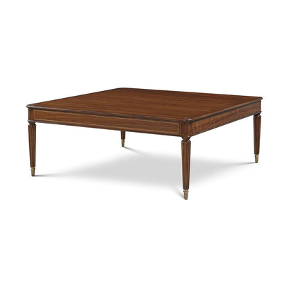 Table basse carrée de style Régence