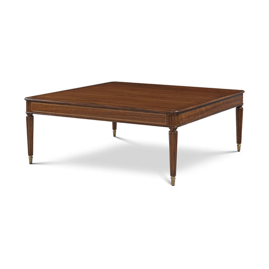 Table basse carrée de style Régence