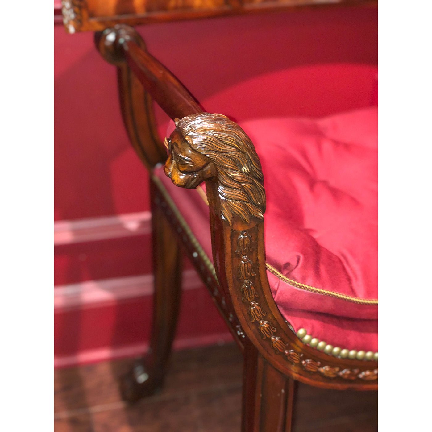 Fauteuil Thomas Hope de style Régence