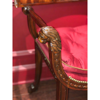 Fauteuil Thomas Hope de style Régence