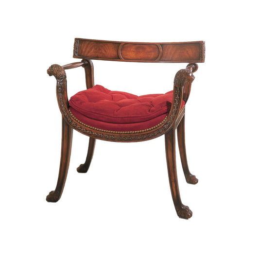 Fauteuil Thomas Hope de style Régence