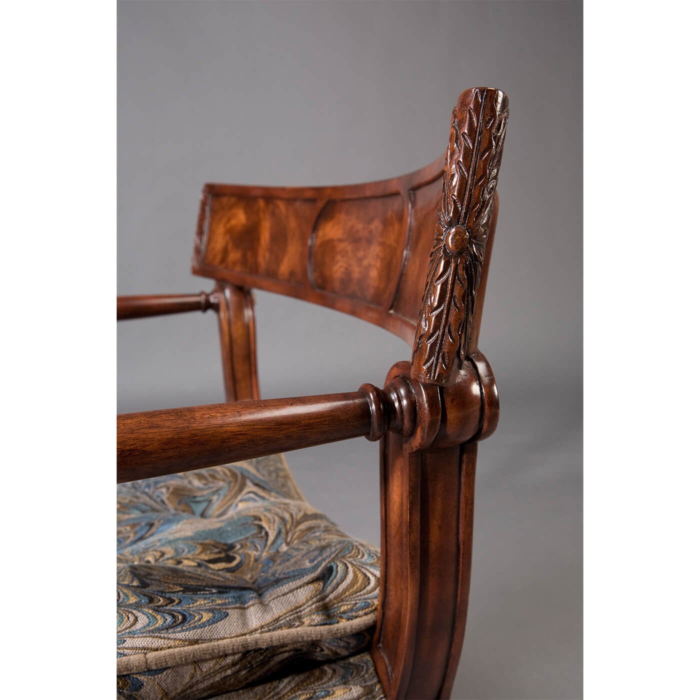 Fauteuil Thomas Hope de style Régence