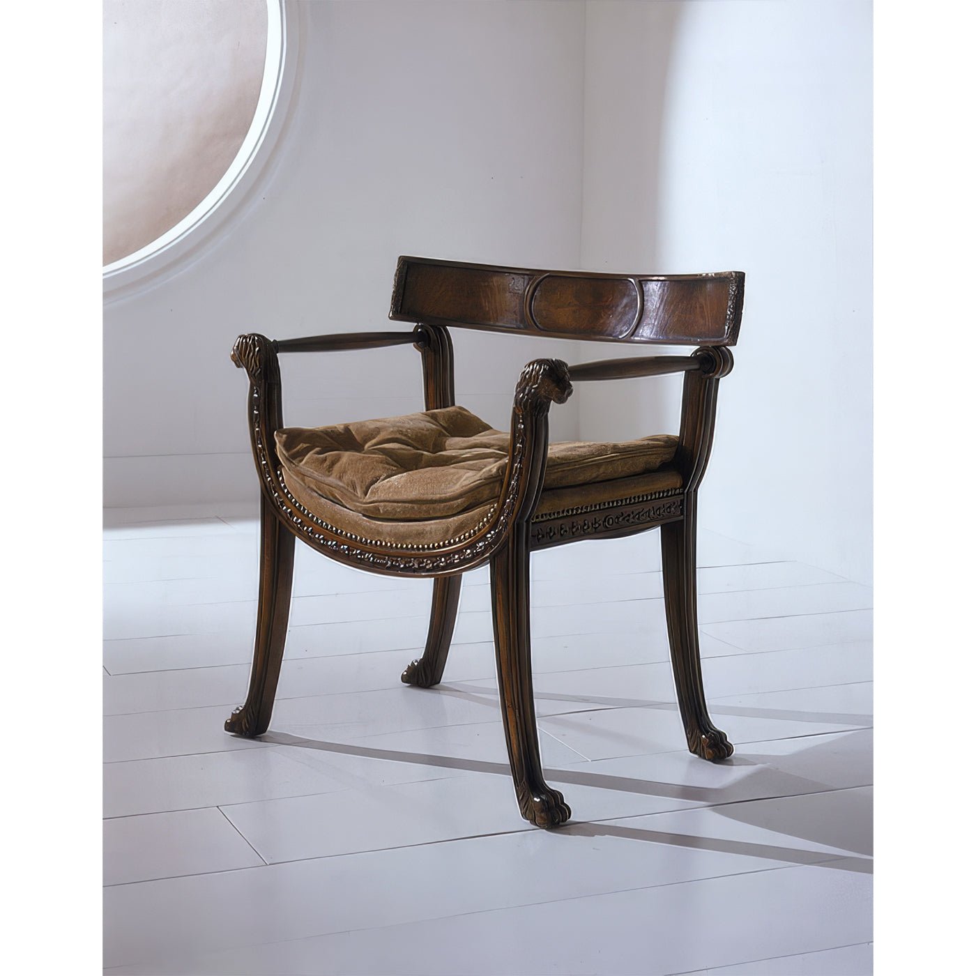 Fauteuil Thomas Hope de style Régence