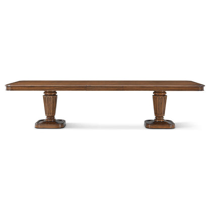Table à manger en noyer de style Régence
