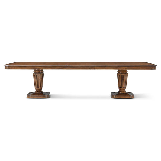 Table à manger en noyer de style Régence