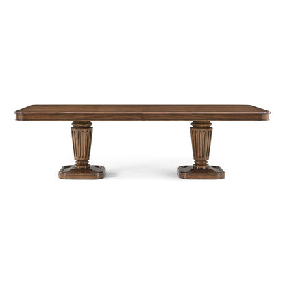 Table à manger en noyer de style Régence