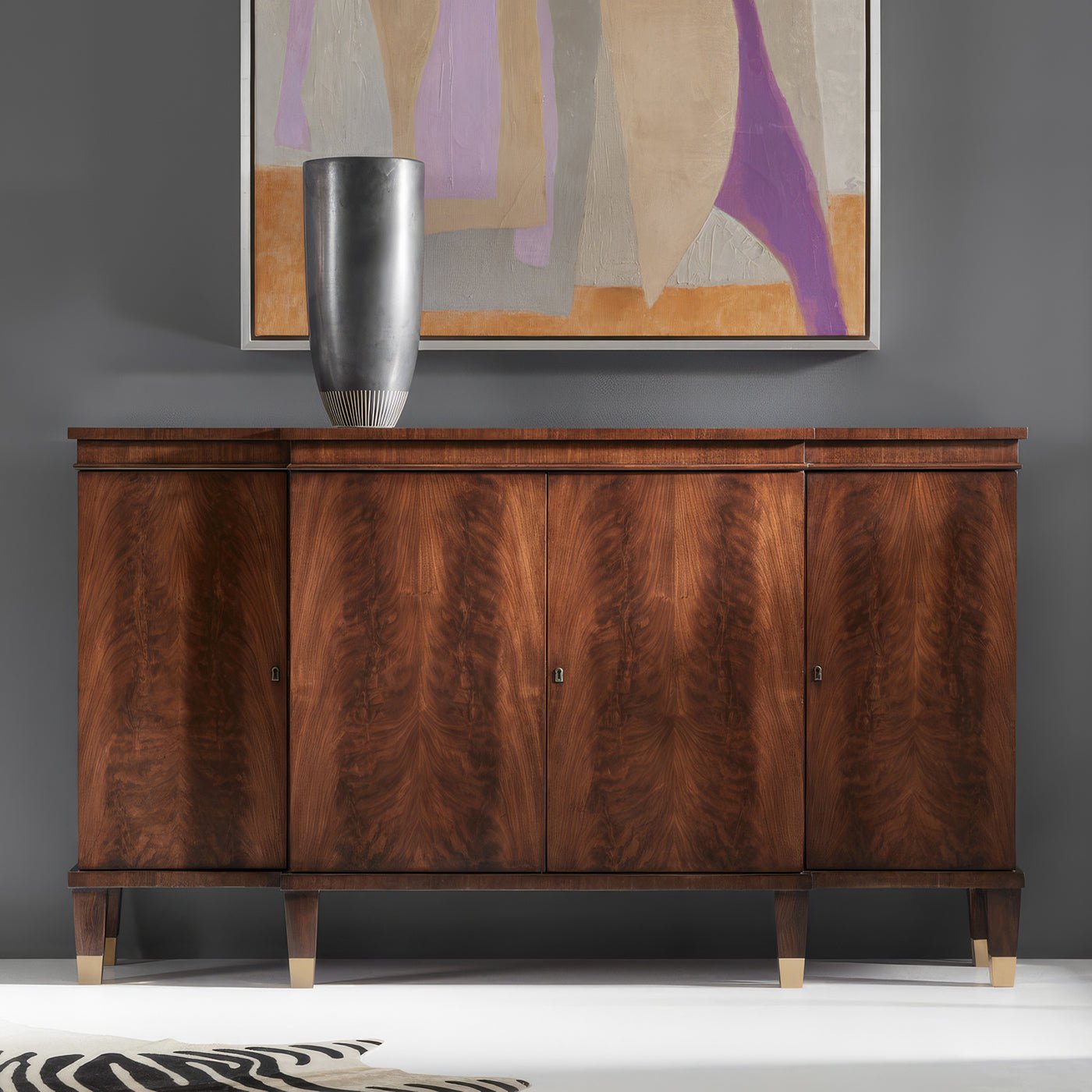 Regency Walnut Credenza