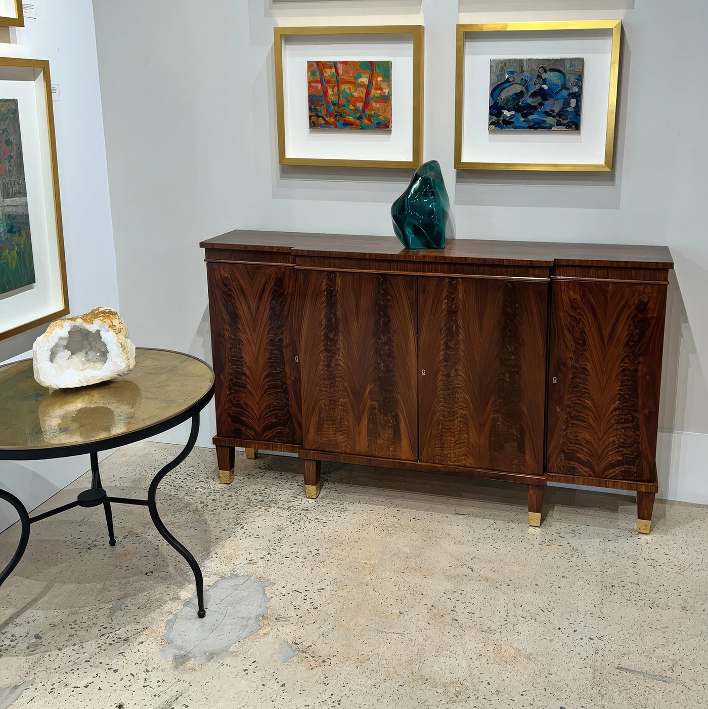Regency Walnut Credenza