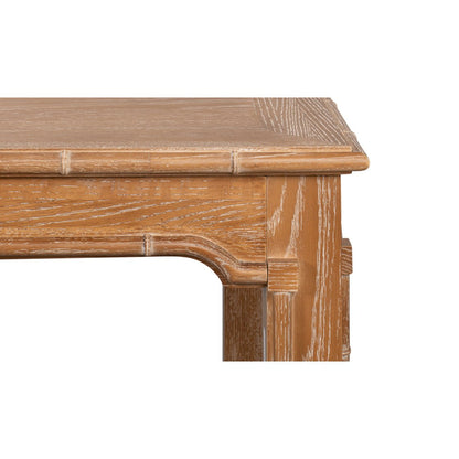 Table à manger Regency en chêne blanchi