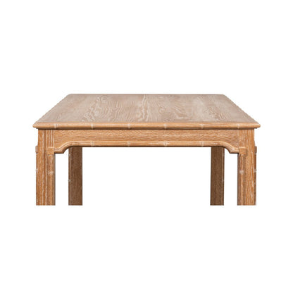 Table à manger Regency en chêne blanchi