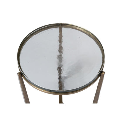 Table d'appoint ronde contemporaine
