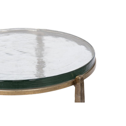 Table d'appoint ronde contemporaine