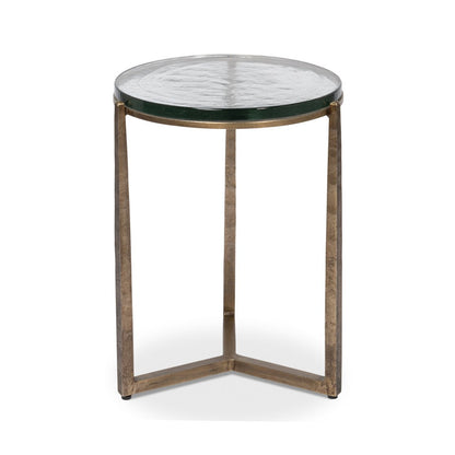 Table d'appoint ronde contemporaine