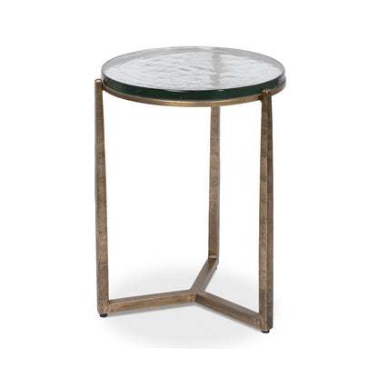 Table d'appoint ronde contemporaine