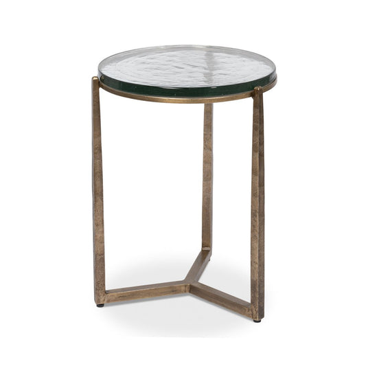 Table d'appoint ronde contemporaine