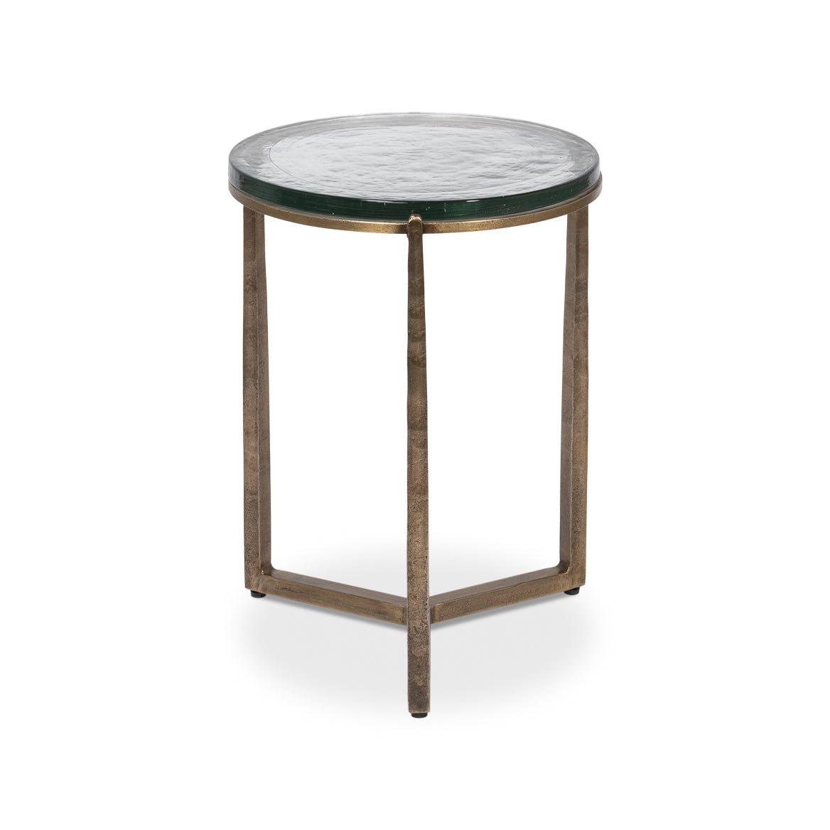 Table d'appoint ronde contemporaine