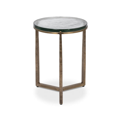 Table d'appoint ronde contemporaine