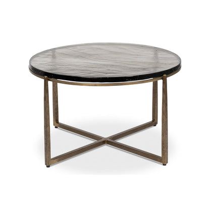 Table basse ronde contemporaine