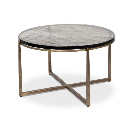 Table basse ronde contemporaine