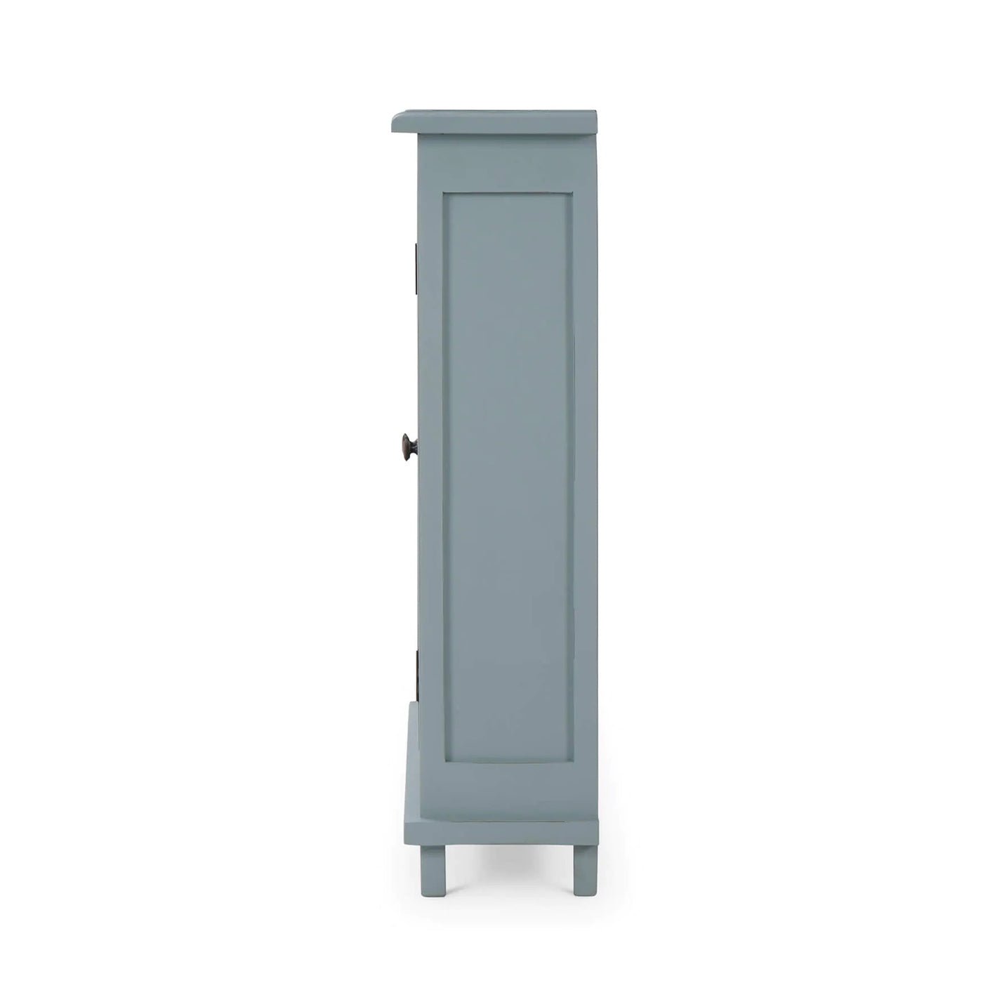 Meuble d'appoint rustique de style ferme - Bleu océan