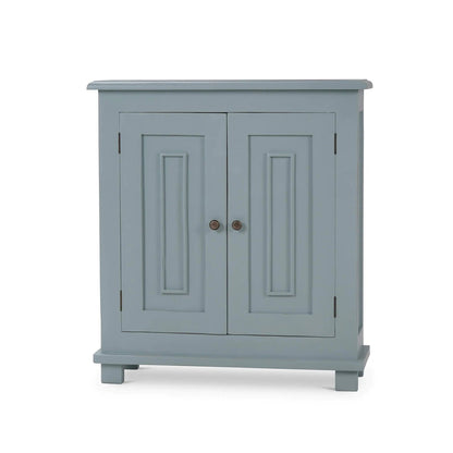 Meuble d'appoint rustique de style ferme - Bleu océan