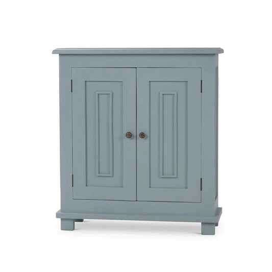 Meuble d'appoint rustique de style ferme - Bleu océan