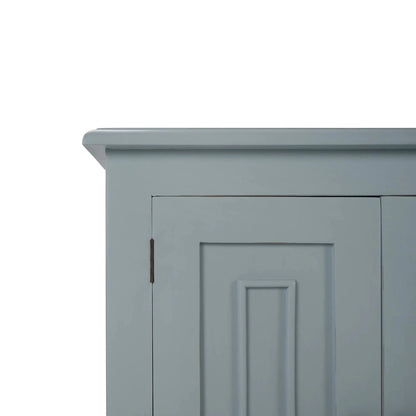 Meuble d'appoint rustique de style ferme - Bleu océan