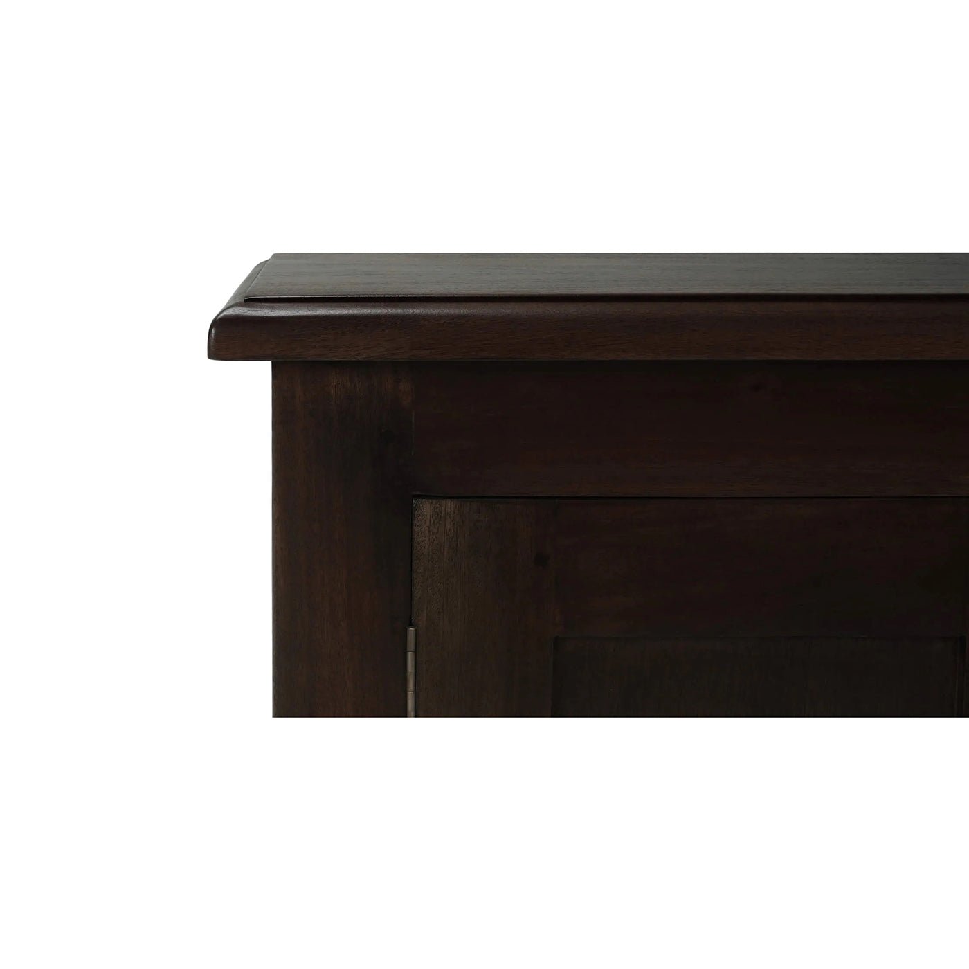 Meuble d'appoint rustique de style ferme - Finition noyer