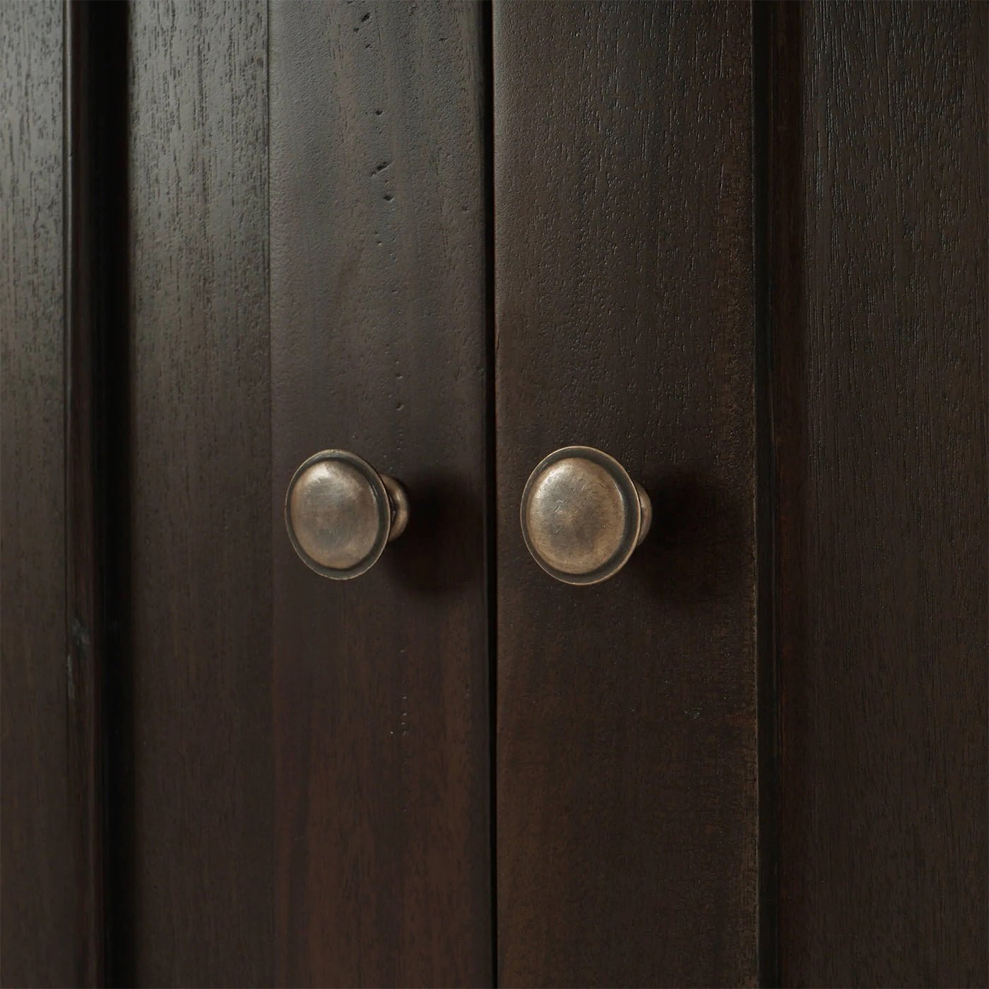 Meuble d'appoint rustique de style ferme - Finition noyer