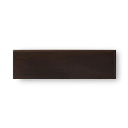 Meuble d'appoint rustique de style ferme - Finition noyer