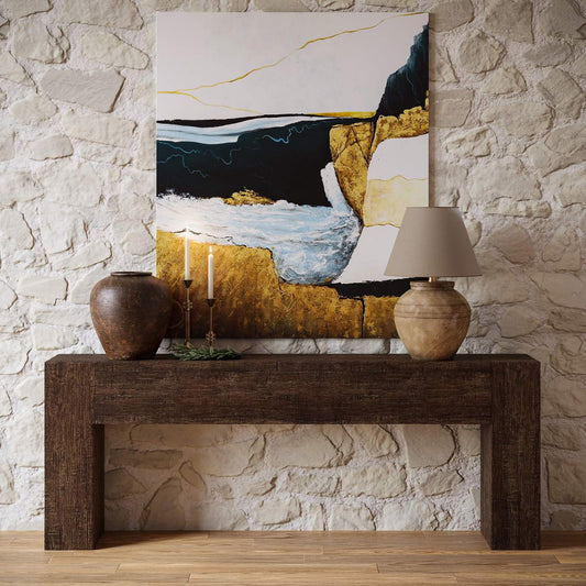 Console rustique minimaliste