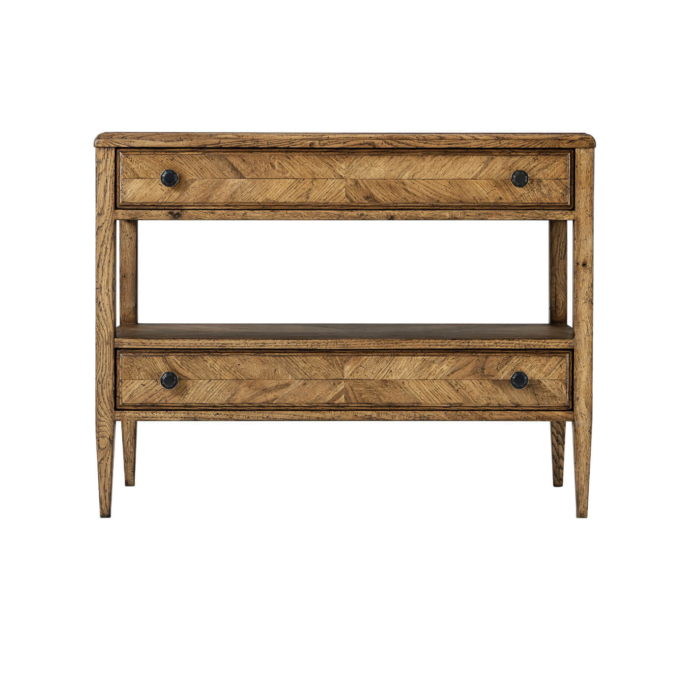Table de chevet rustique en chêne 