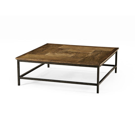 Rustic Square Coffee Table