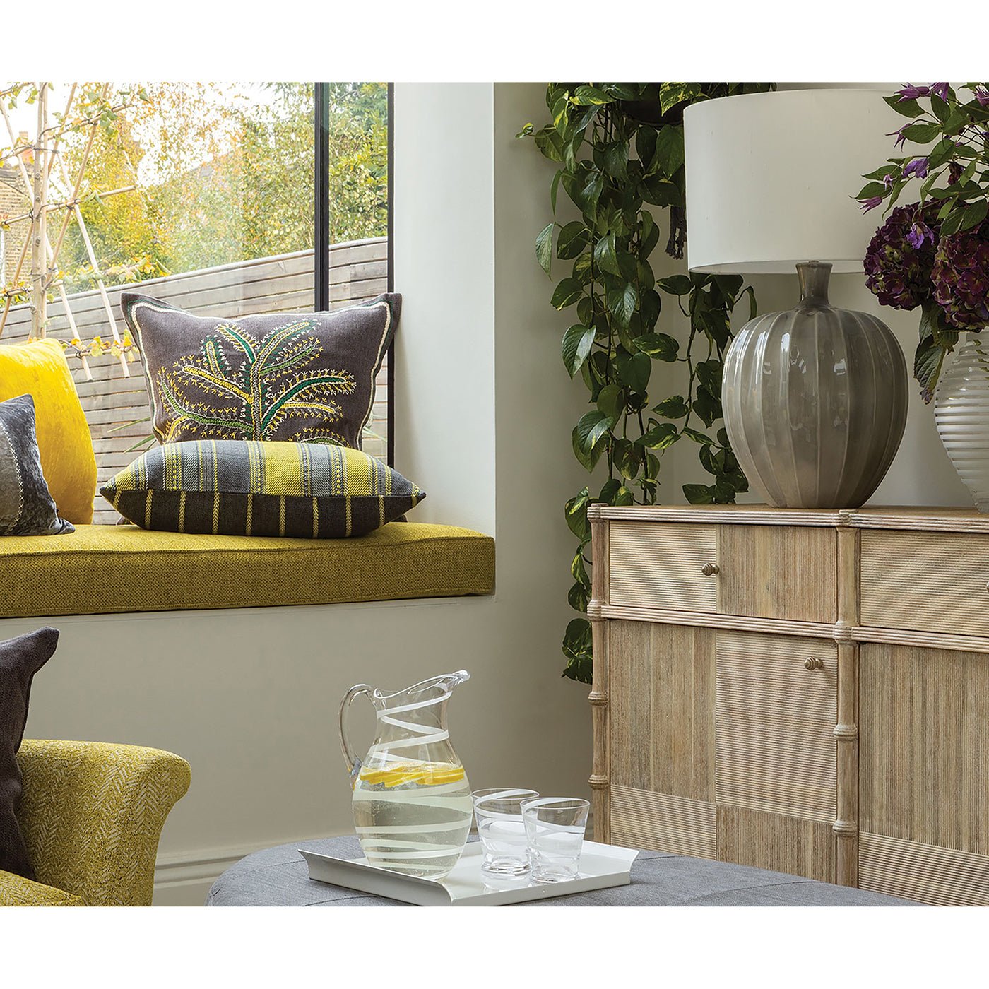 Rustic Washed Buffet Sideboard