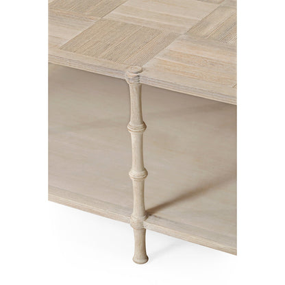 Rustic Washed Coffee Table
