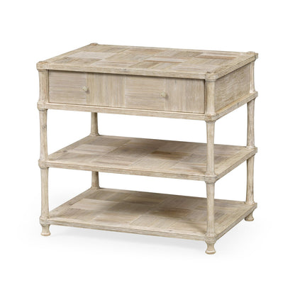 Rustic Washed Nightstand