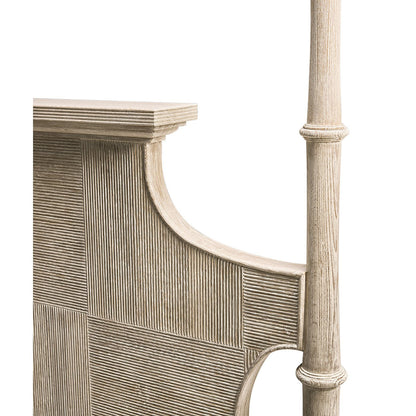 Rustic Washed Pencil Post Bed