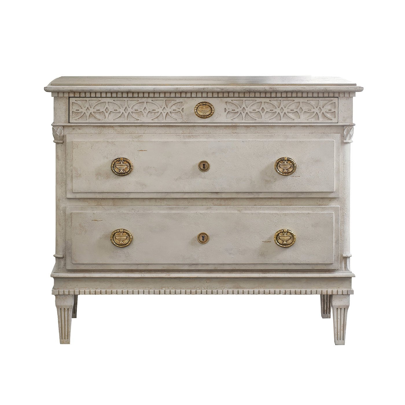 Small Gustavian Style Bedside Chest