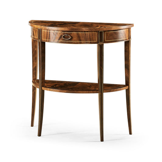 Small Mahogany Console Table