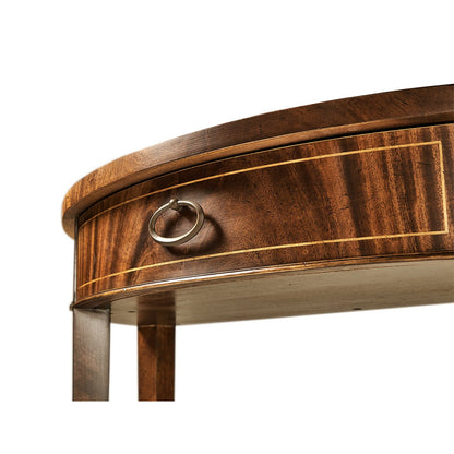 Petite console en acajou