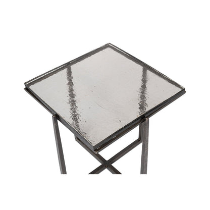 Table d'appoint carrée contemporaine