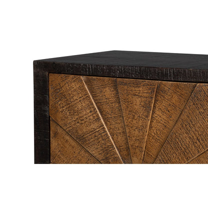 Buffet rustique Sunburst